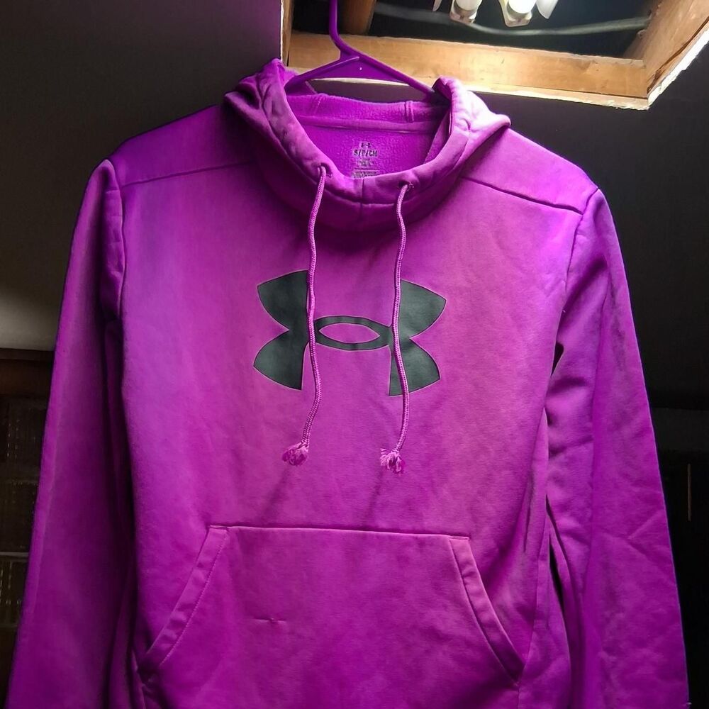 Under-armour Women's Purple and Pink Hoodie